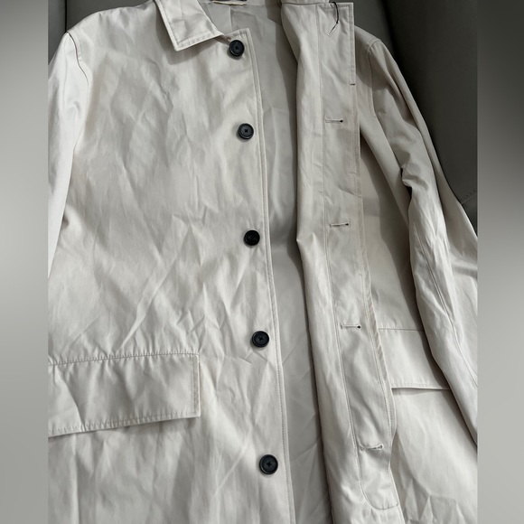NWT - Zara Men’s Water Repellent Trench Coat - Size S/M - Picture 6 of 9